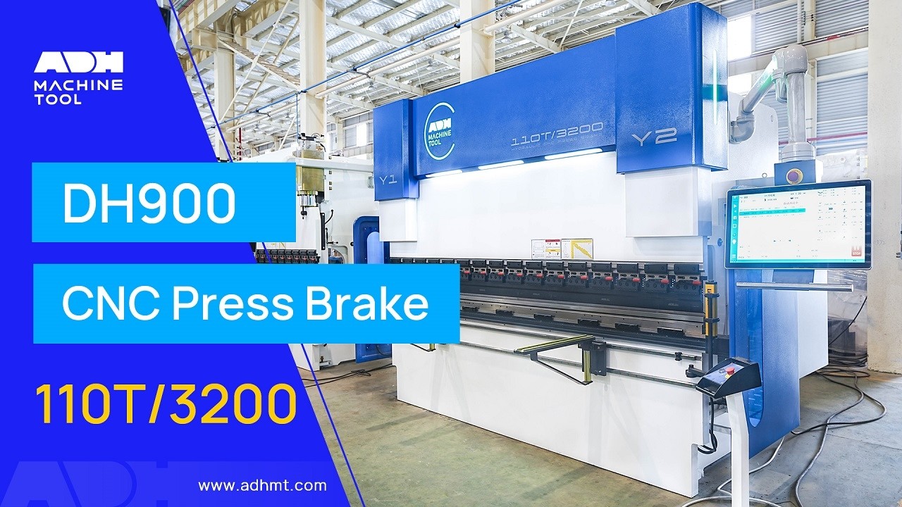 WAD 110T 3200 CNC Press Brake with DH900 Controller