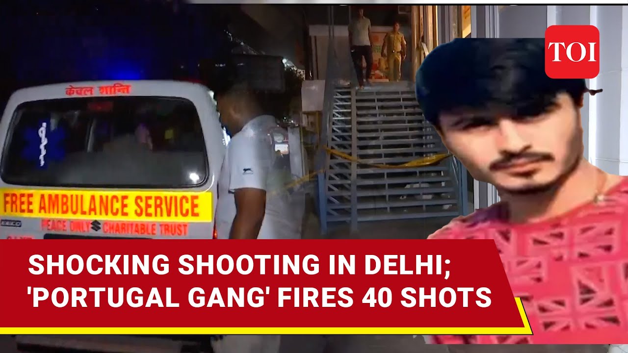 40 Shots Fired At Delhi's Burger King Outlet; One Killed In Portugal-Based Gang's Attack
