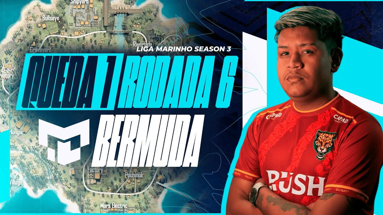 ALTO NÍVEL DA RUSH GAMING, ACABARAM COM A LATAM EM BERMUDA! LIGA MARINHO S3