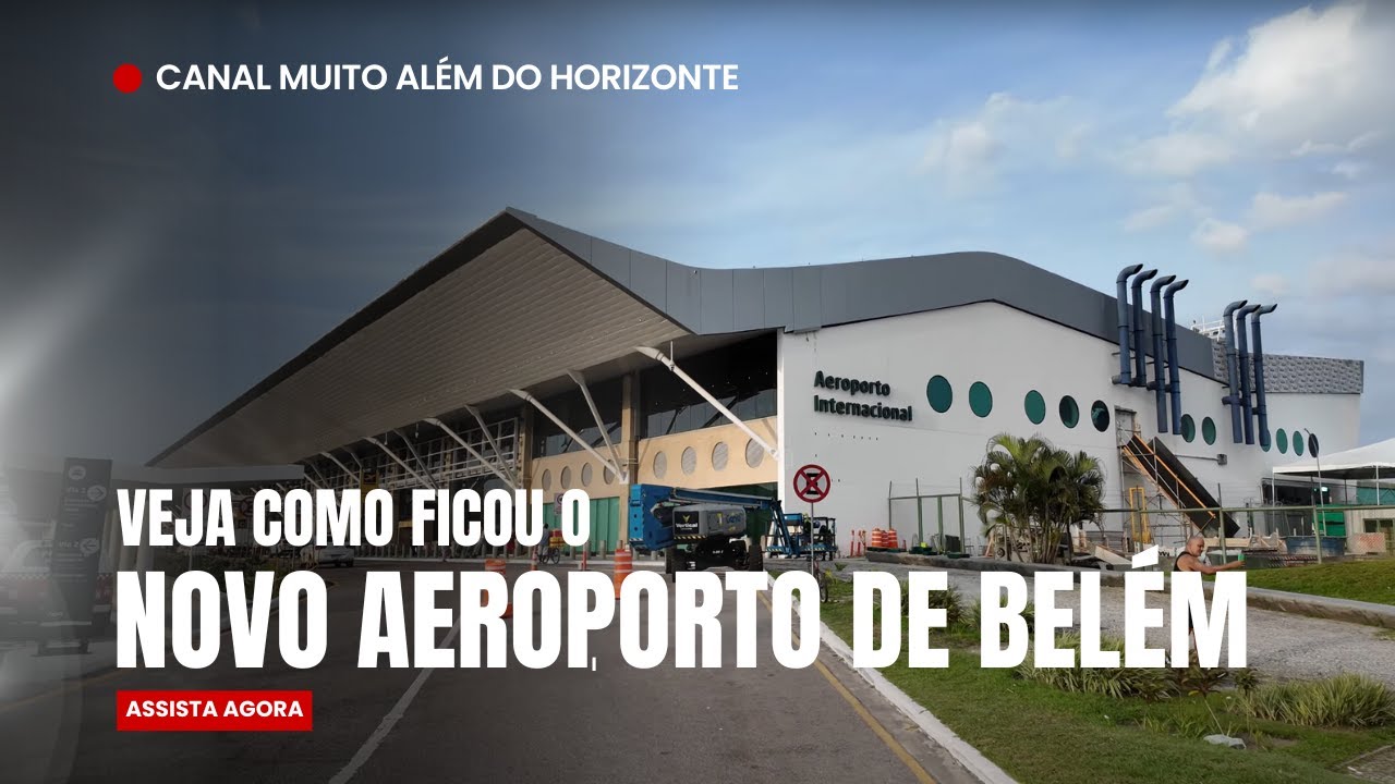 Novo Aeroporto de Belém: Tour Exclusivo pelas Áreas Reformadas.