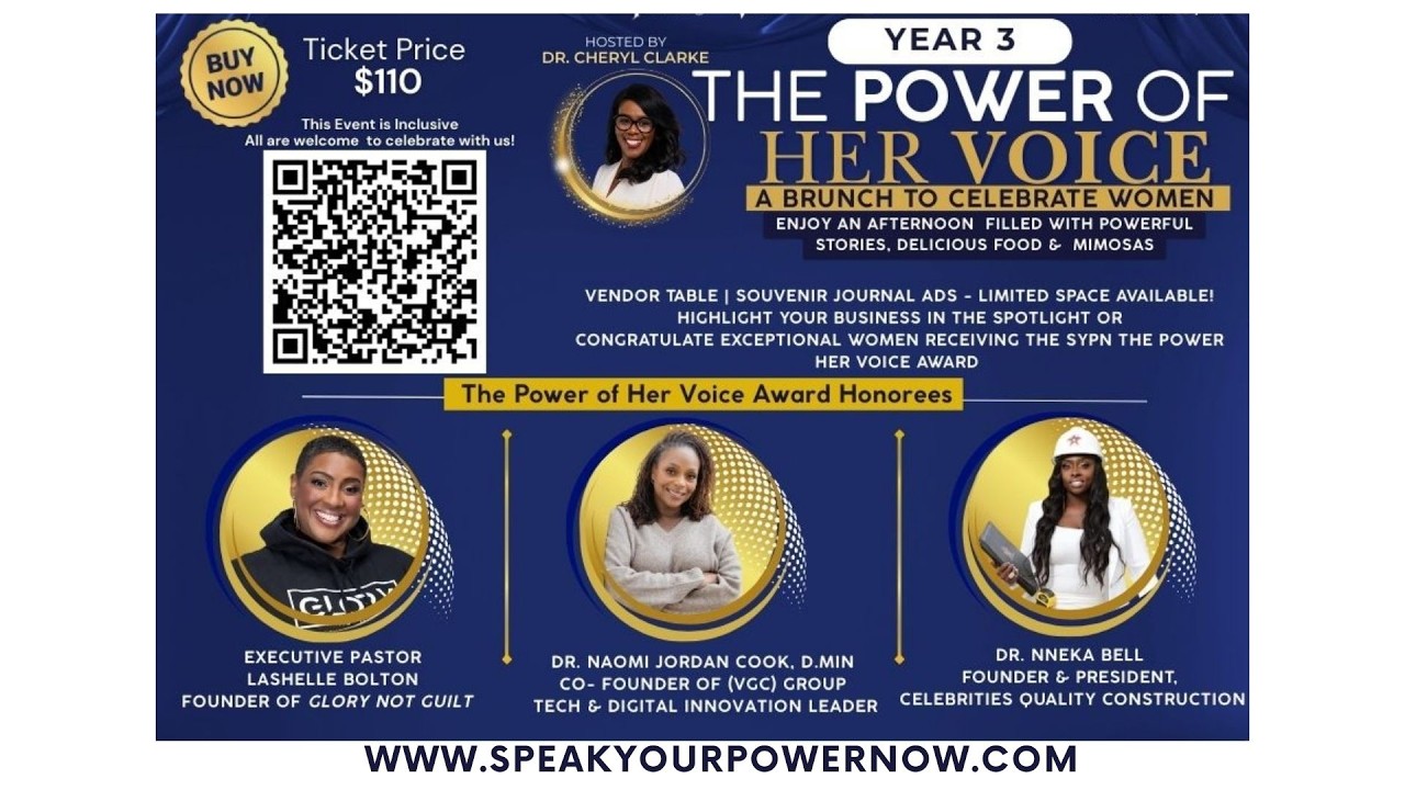🎤 Vendor Spotlight Interview: Tai Brown of Flawcy Complexions | The Power of Her Voice Brunch