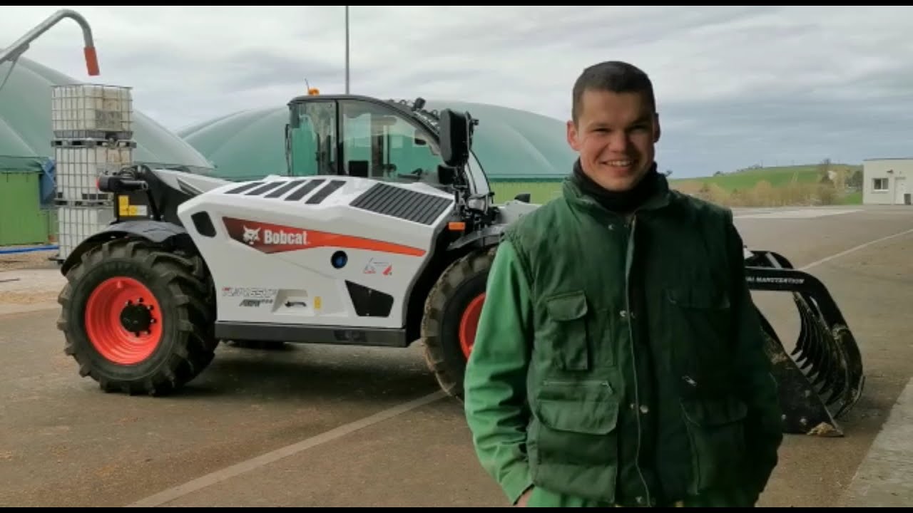 Test et démo du Bobcat TL 34.65 HF agri *** avec Adrien