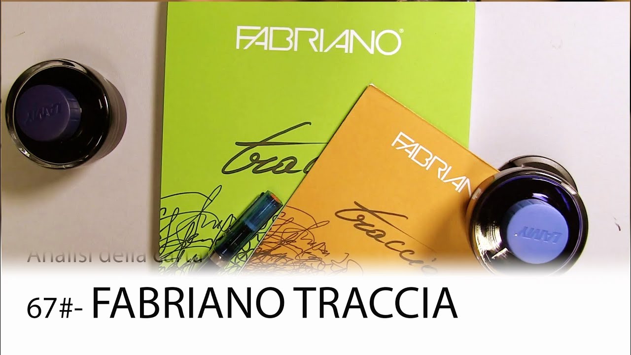 Carta Fabriano Traccia per stilografica blocco collato