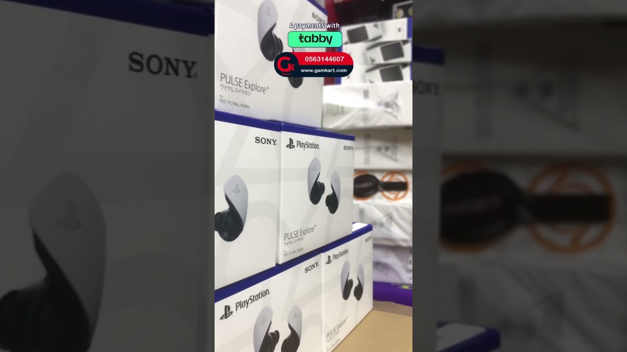 SONY PULSE EXPLORE🤩🇦🇪#sony #pulse #explore #playstation #ps4 #ps5gameplay #ps5 #xbox #gamkart