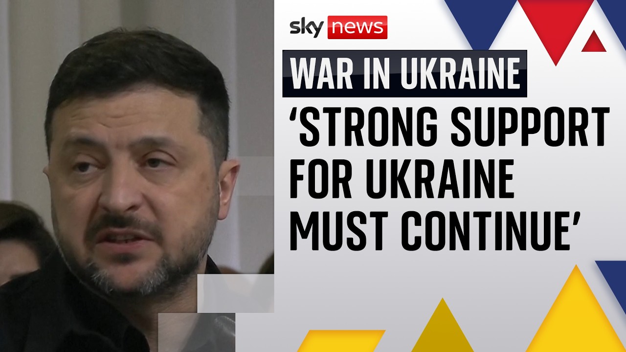 Зеленский: Война России против Украины продолжается &laquo;так же жестко, как и прежде&raquo;.