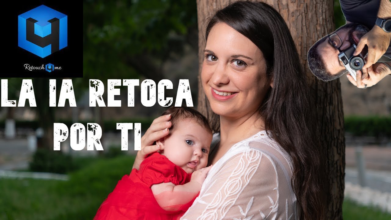 La IA EDITA los RETRATOS por MI!!. RETOUCH4ME. EDICION en un CLICK