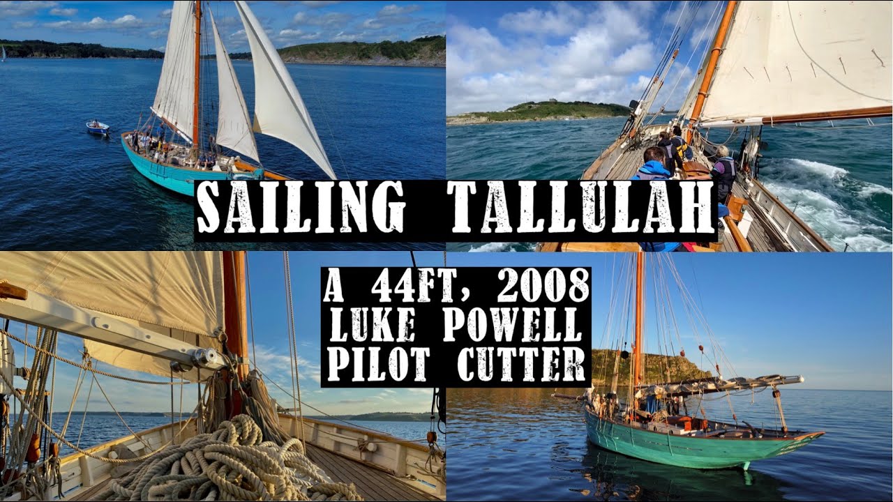 Sailing Pilot Cutter Tallulah | Falmouth Tall Ships 2023 | Classic Sailing | Luke Powell