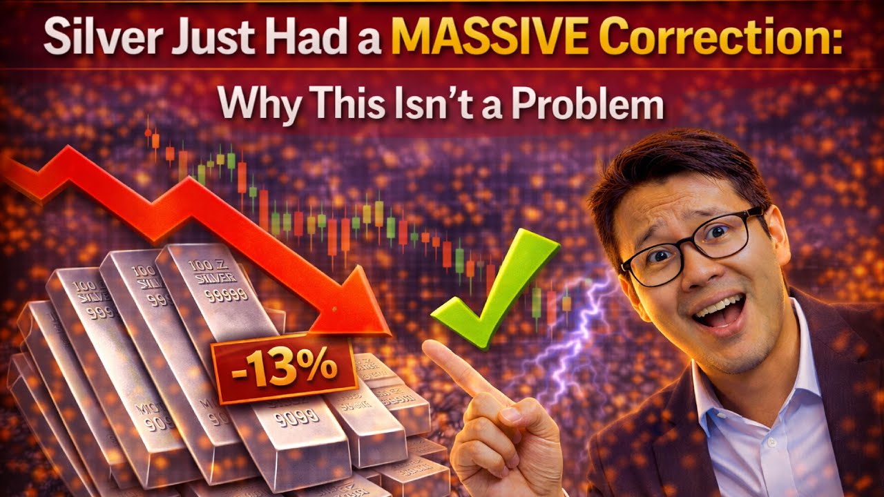 Silver Just Had a MASSIVE Correction: Why This Isn’t a Problem
