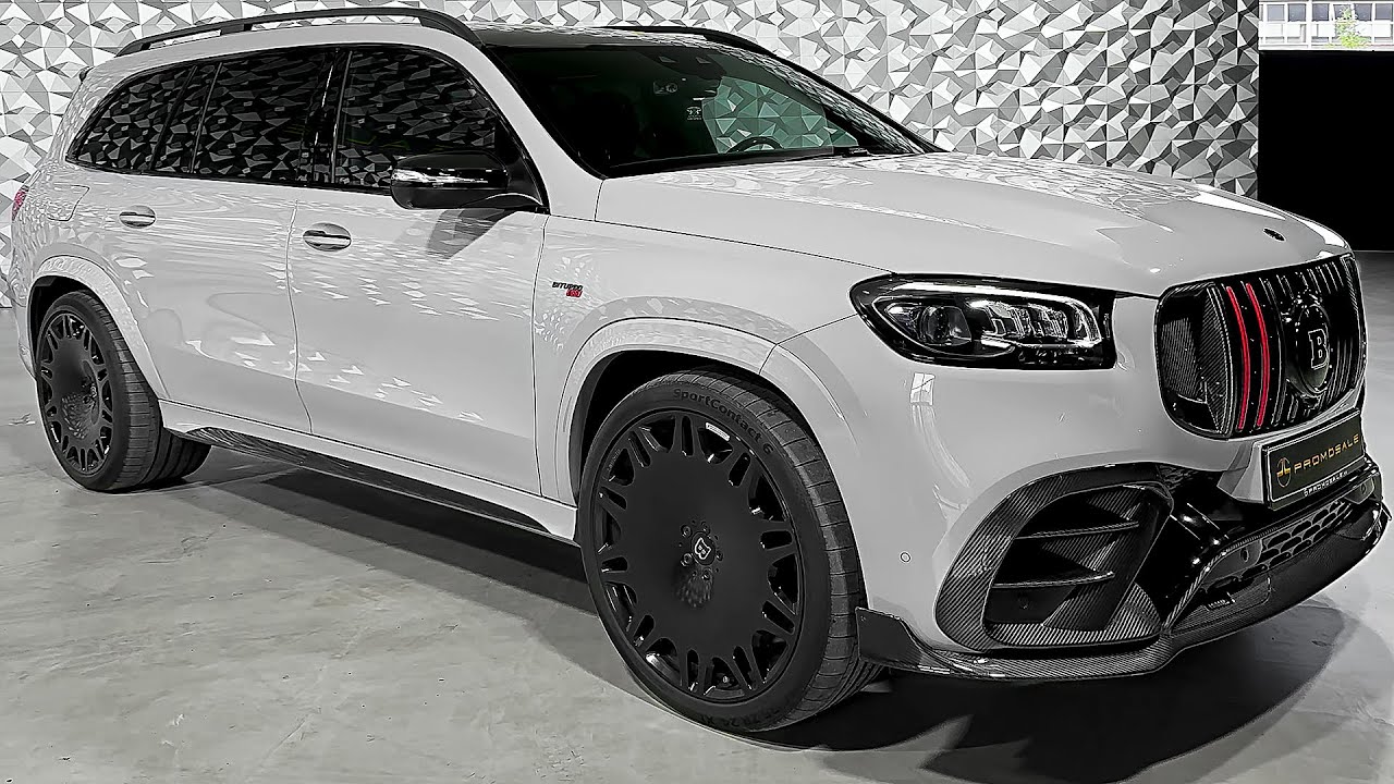 2025 Mercedes BRABUS GLS 63 S - Звук, интерьер и экстерьер