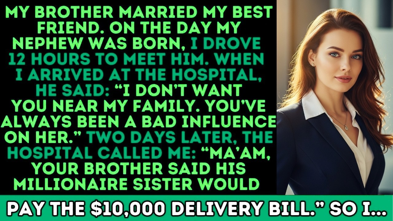 My Brother In Law Kicked Me Out Of My Nephew’s Birth： “She Only Wants Family ” They Never Expect