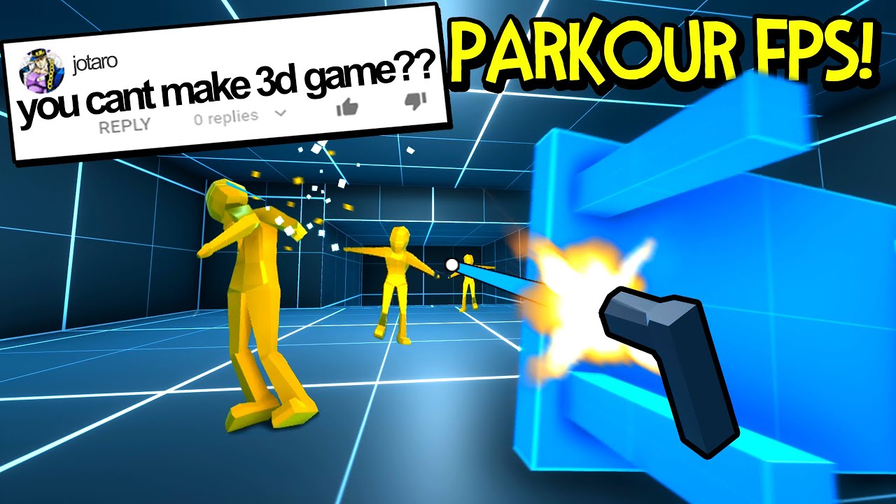 He said I Couldn't Make a 3D Game... So I Made One!