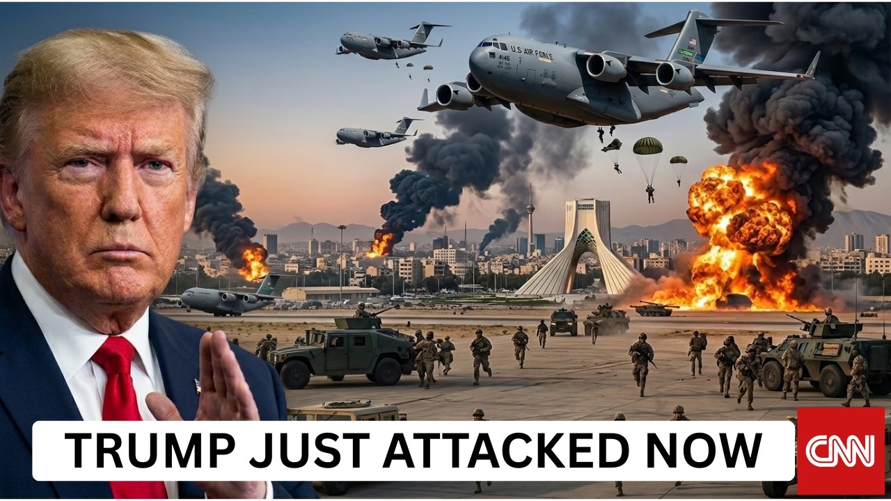 TEHRAN IN FLAMES! U.S. Air Force C-17 Crews Suddenly Placed on FULL Combat Alert