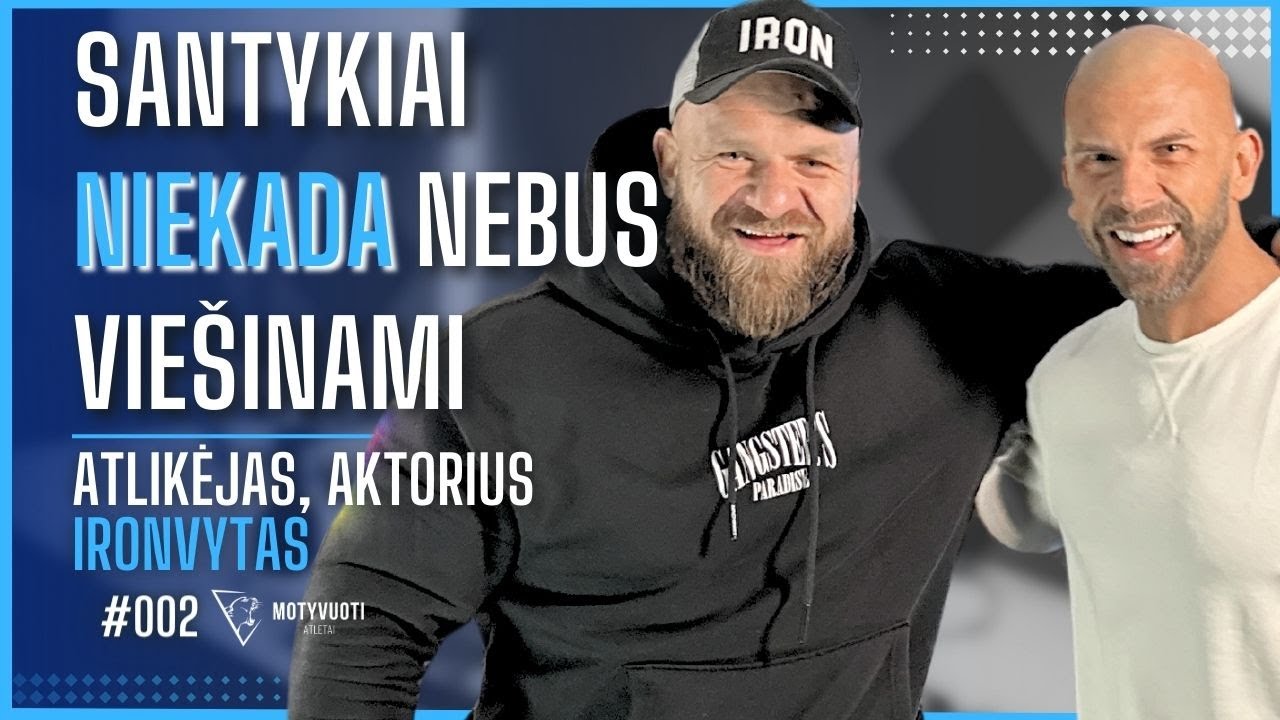 IRONVYTAS: Santykių privatumas, STEROIDAI, fake IG merginos, muzika | Tapk Geresniu Podcast 002