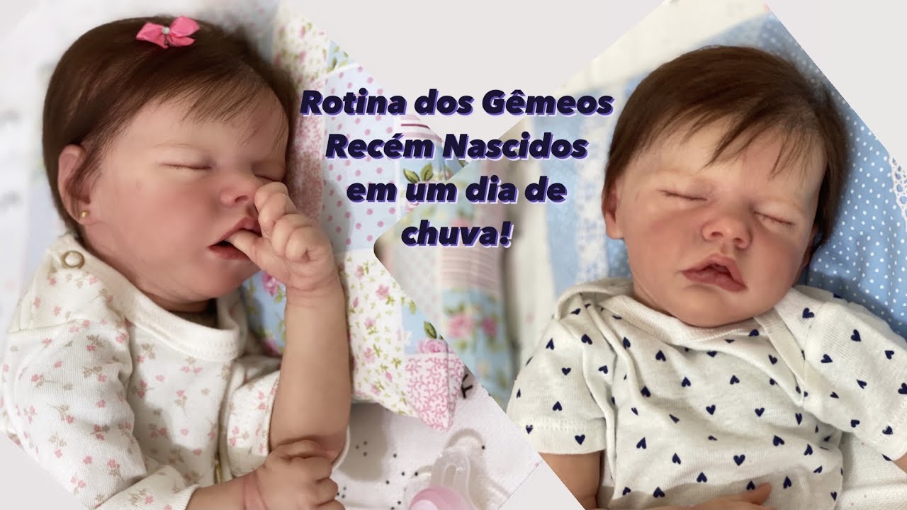 ROTINA DOS GÊMEOS EM UM DIA DE CHUVA