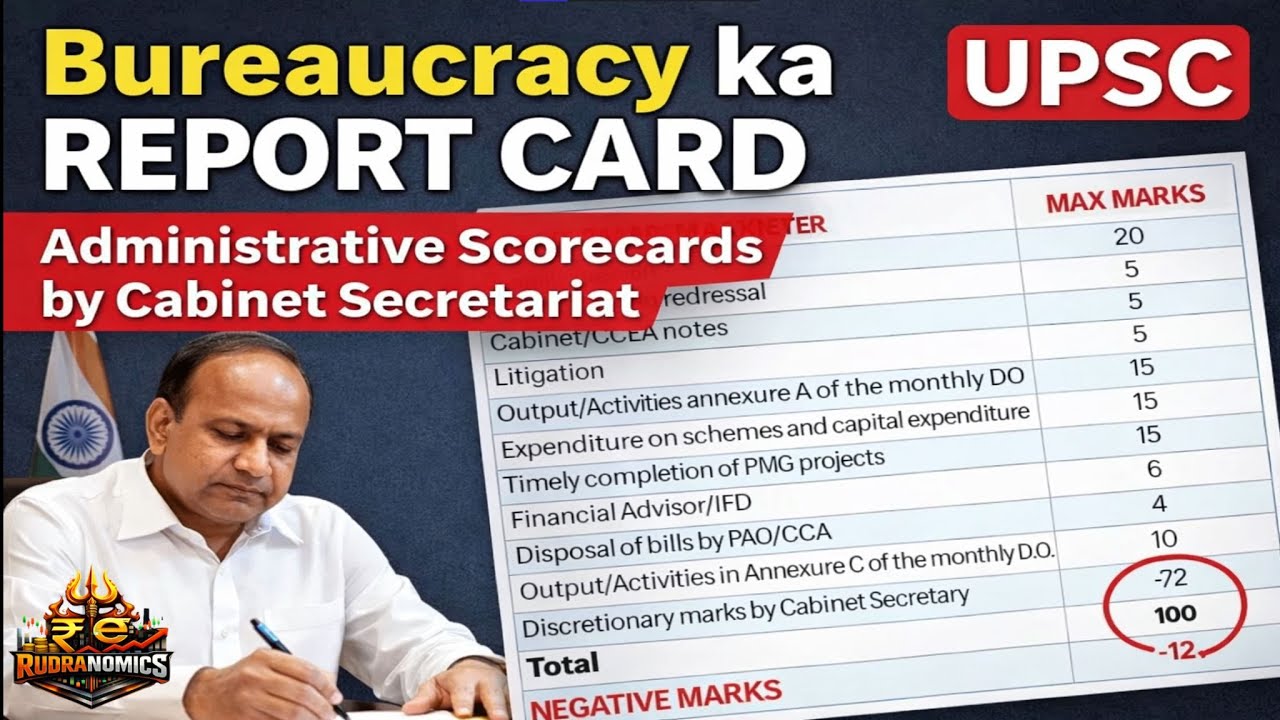 IAS ka Report Card? Cabinet Secretary sends Scorecards to Govt. Secretaries- EXPLAINED || UPSC IAS