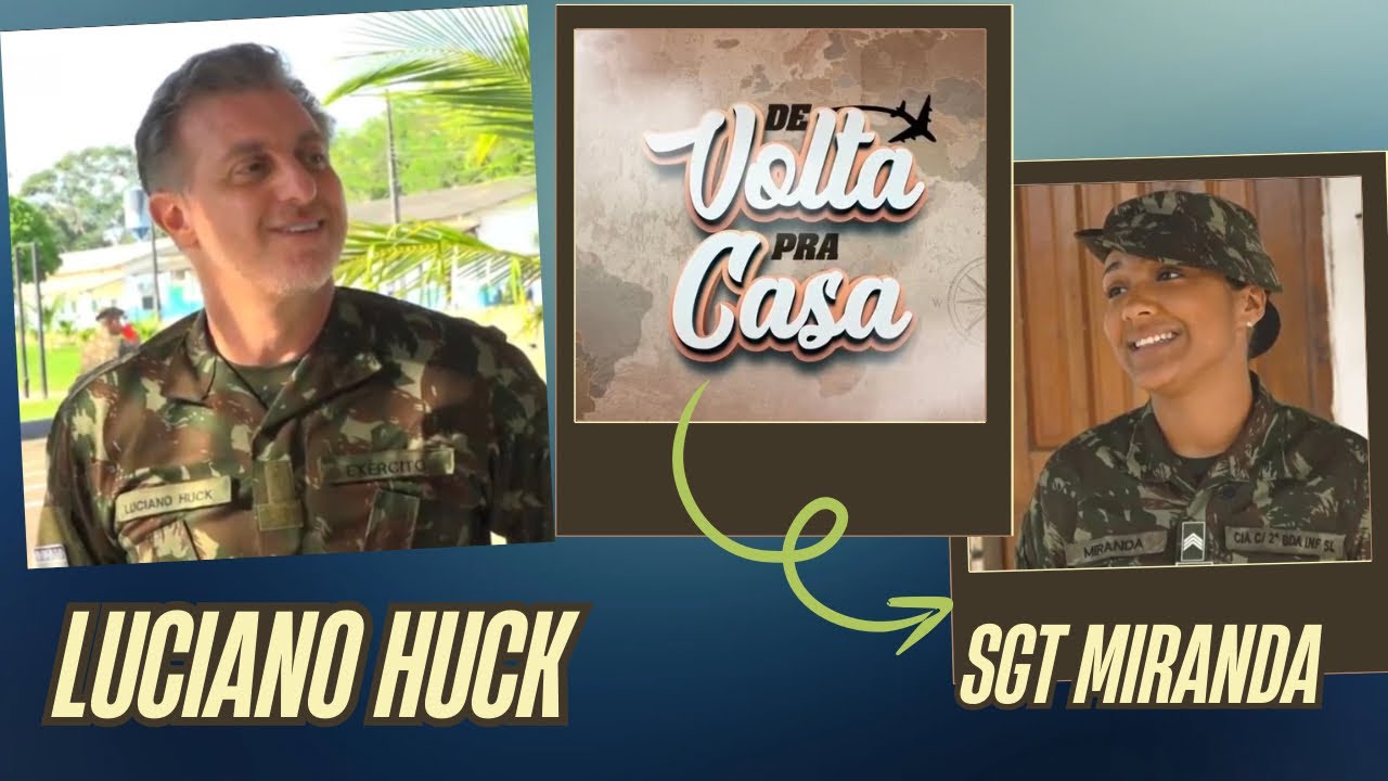 Luciano Huck na “Cabeça do Cachorro“(São Gabriel da Cachoeira-AM) em DE VOLTA PRA CASA/ Sgt Miranda