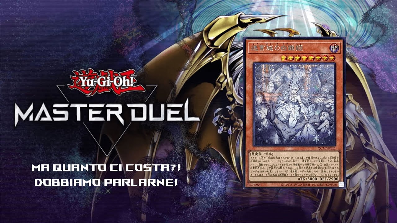 COSA SARÀ DI MASTER DUEL?!  È ANCORA SOSTENIBILE?(video sfogo)