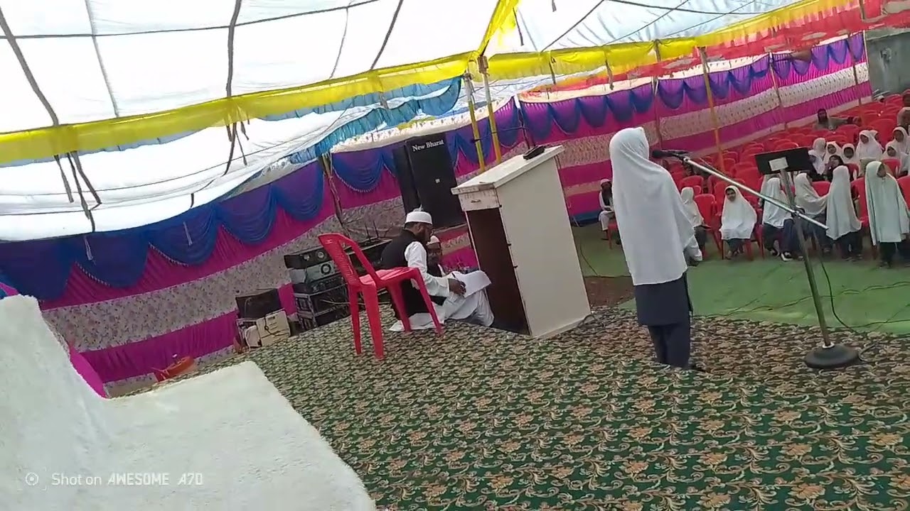 एक तालिबा की तकरीर ادع الی سبیل ربک इजलास आम मदरसा lilbnat चंदनपुरी खरगोन mp 2026