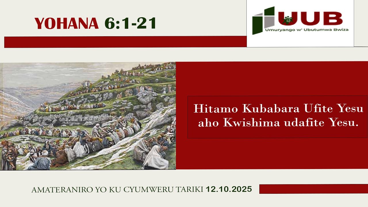 Yohana Ep 3: Hitamo kubabara ufite Yesu aho kwishima udafite Yesu.