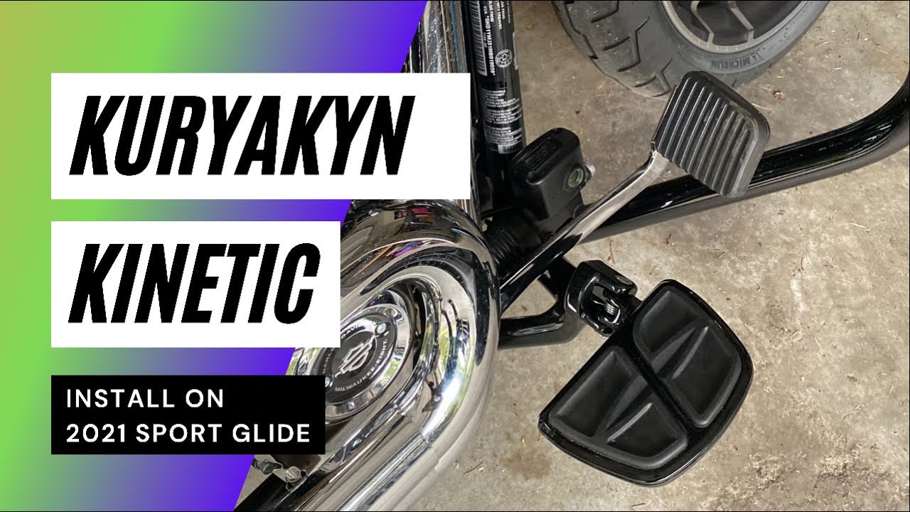 Kuryakyn Kinetic Mini Floorboard Install on a 2021 Harley Davidson Sport Glide