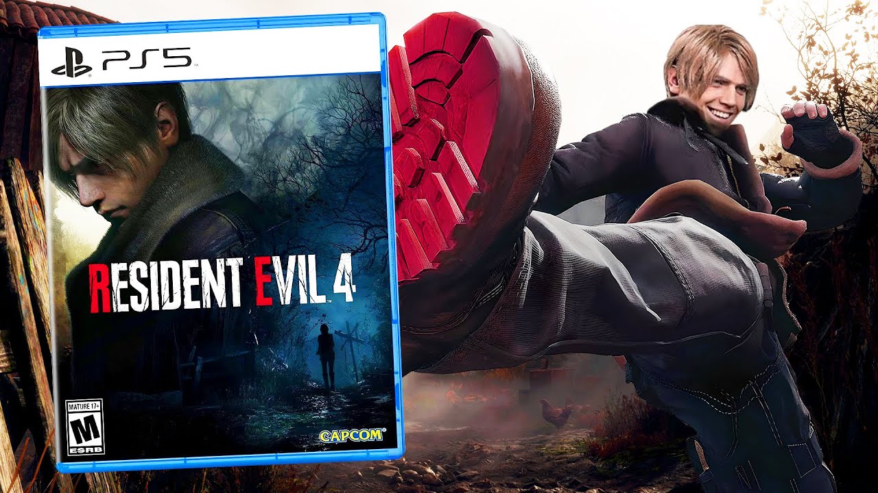 El remake de RESIDENT EVIL 4 es una COMEDIA