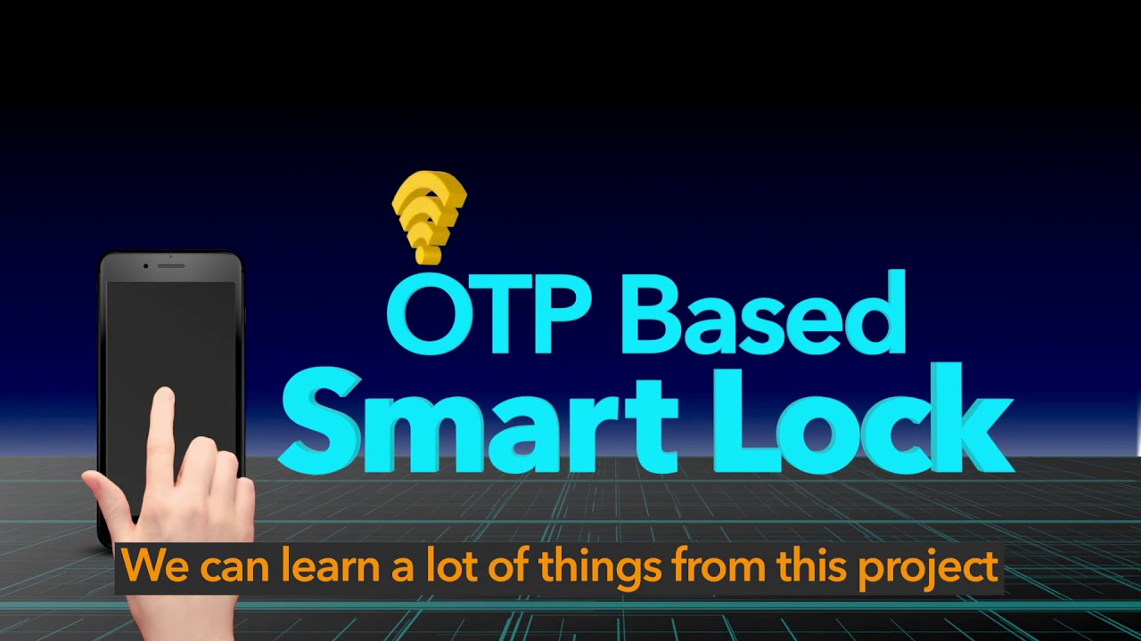Smart Wireless lock system with OTP(Hindi)