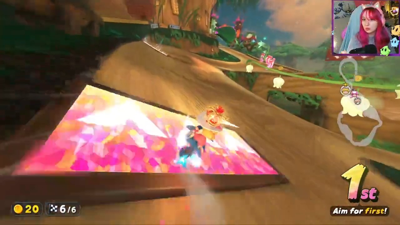 Knockout tour and Final Fantasy summoning circle | Mario Kary World VOD