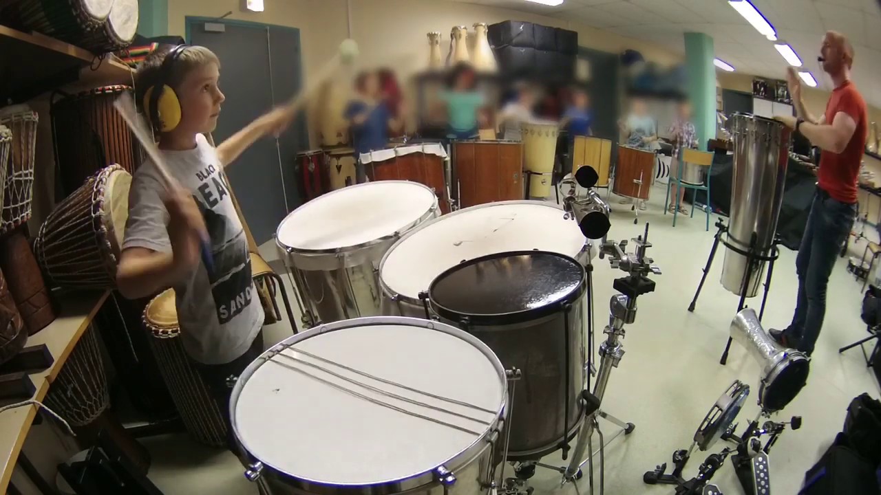 Cours de Percussions brésiliennes, enfants 8ans