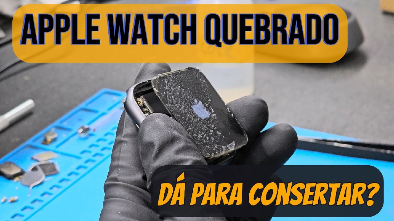 Apple Watch Series 4 - 44mm | Troca do vidro frontal | Only Glass Replacement | Reparo completo