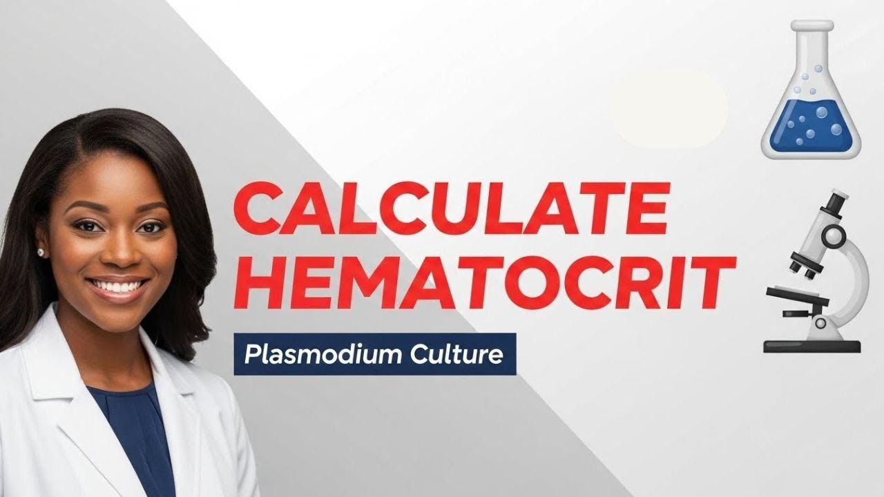 Как рассчитать гематокрит для Plasmodium falciparum 🔬 | Пошаговая инструкция с 4 реальными сценар...
