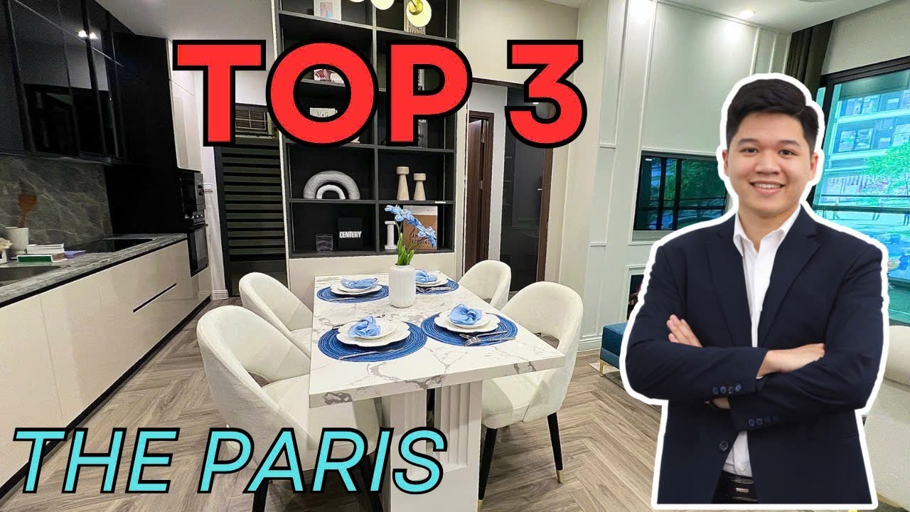 Top 3 căn 2 phòng ngủ đáng mua nhất phân khu The Paris tháng 1/2025