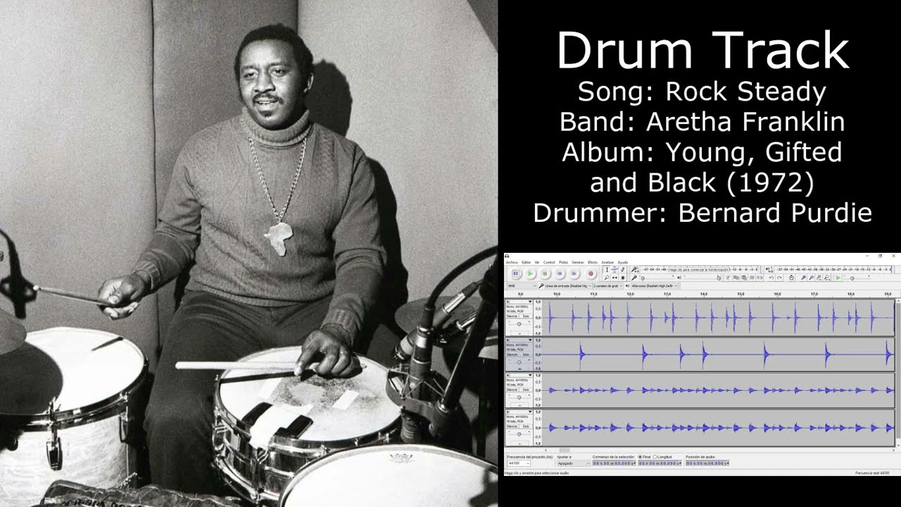 Rock Steady (Aretha Franklin) • Drum Track