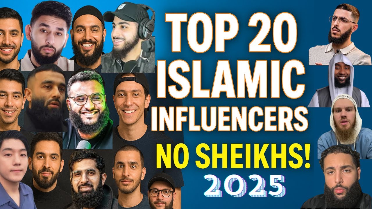 Top 20 Islamic Influencers You Should Follow (NO SHEIKHS!)