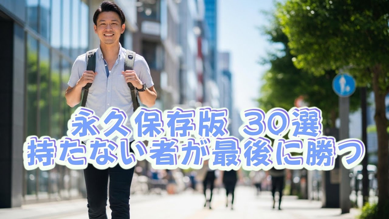 【完全保存版】凡人がミニマリストを目指すと成功しやすくなる理由30選