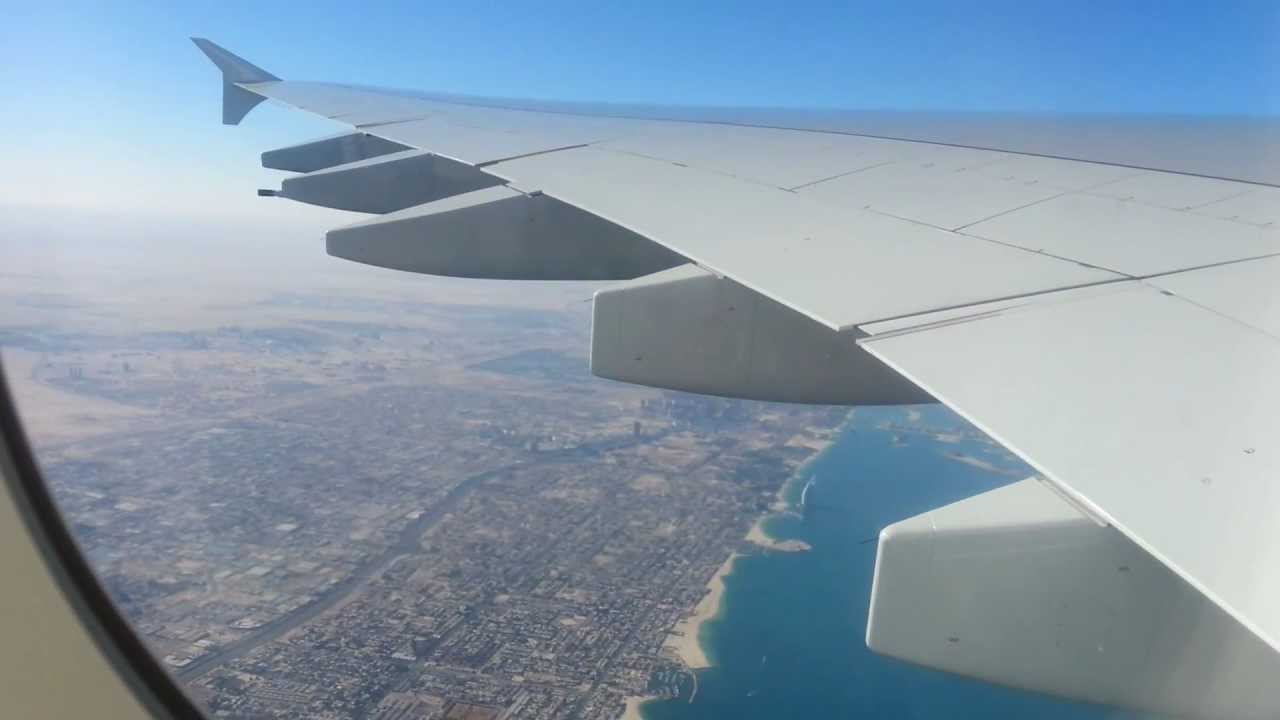 Emirates Airbus A380 Dubai-Munich FullHD