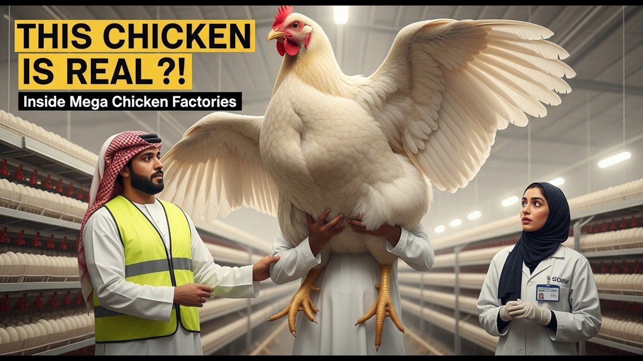How Big Can Chickens Get inside the Modern hatchery technology in mega factory (Full Process)