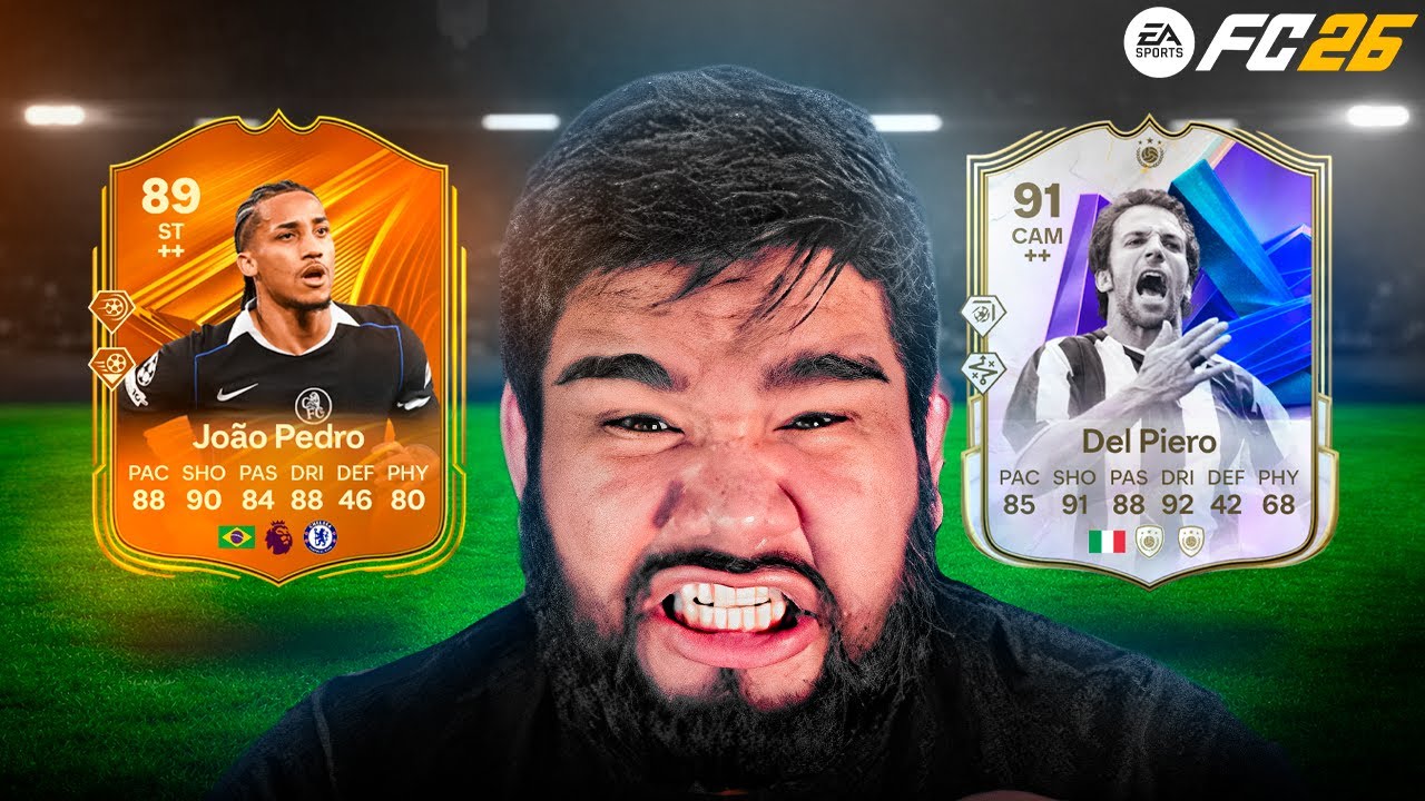 EA FC 26 | SE EU FOSSE VOCE, NAO FARIA ESSE DME, É RUIM! - DME UPAMECANO, DME DEL PIERO & JOAO PEDRO