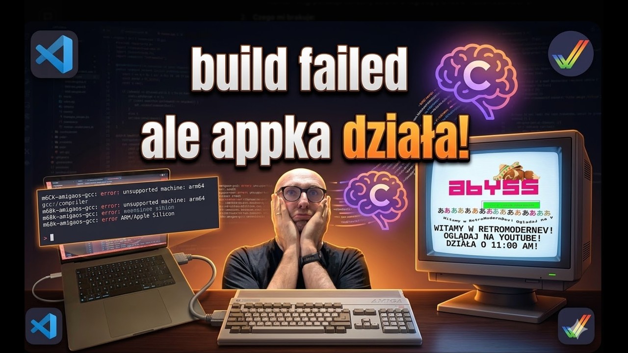 Programowanie na Amigę na Macu (Apple Silicon) to KOSZMAR... ale Claude AI uratował projekt!