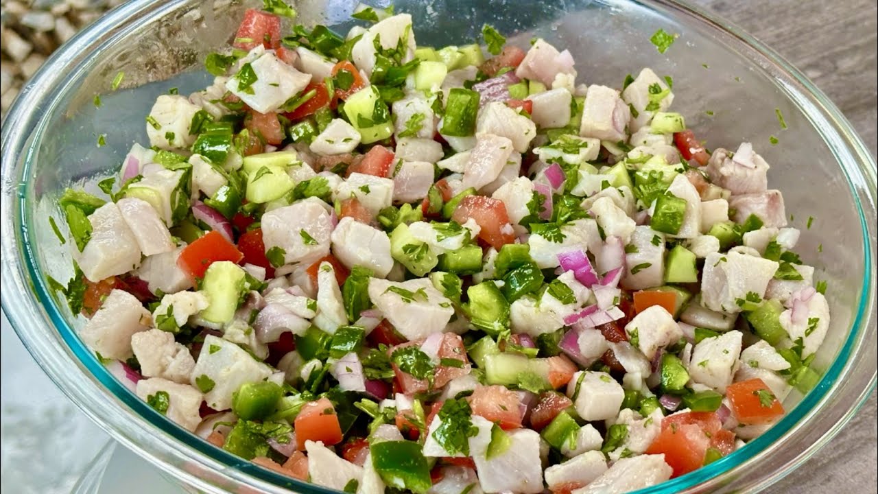 Como Hacer CEVICHE DE PESCADO TILAPIA | Con pocos ingredientes |Sencillo y R&aacute;pido Receta F&aacute;cil
