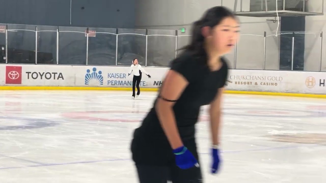Alice Yu Bronze free skate test