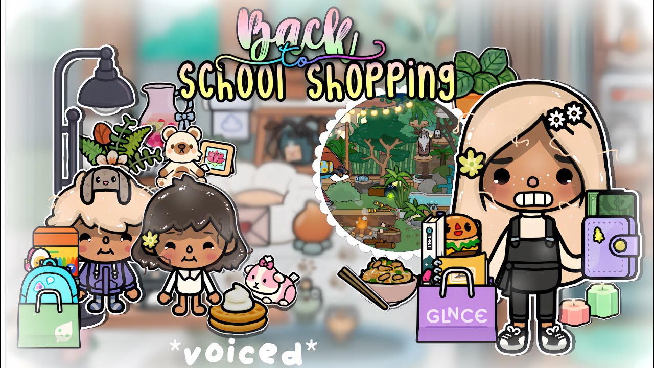 Toca Boca back to school shopping📓🏫💭✨*AESTHETIC*ᯓ/🌸/ Toca.._..Gohar0
