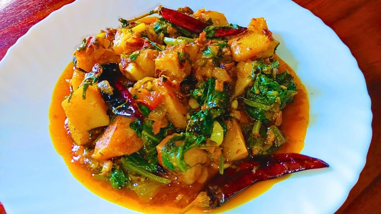आलू पालक की स्वादिष्ट सब्जी I Aloo palak ki sabji #palak #sabzi #aloo #palak #aloo #sabzi #sabji