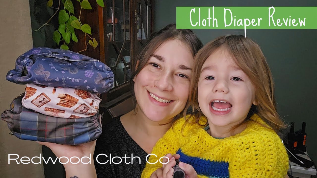 Redwood Cloth Co Pocket Diapers + Inserts Review | One Size + XL + Updates