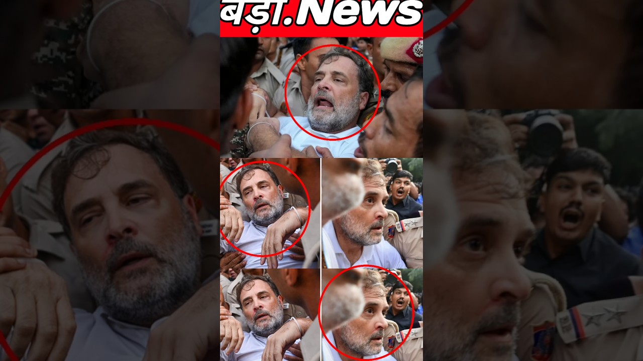 Congress leader Rahul Gandhi attacked near PM Modi's residence. news2026