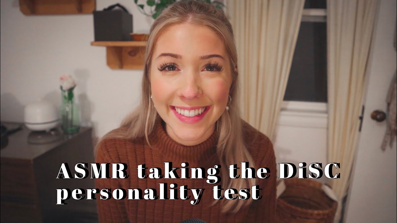 ASMR taking the DiSC personality test