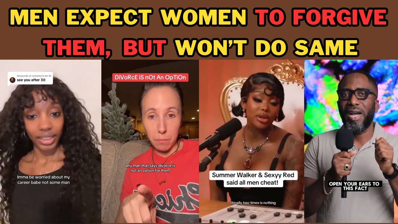 Men&rsquo;s Double Standards: The Hypocrisy of Expecting Women to Forgive