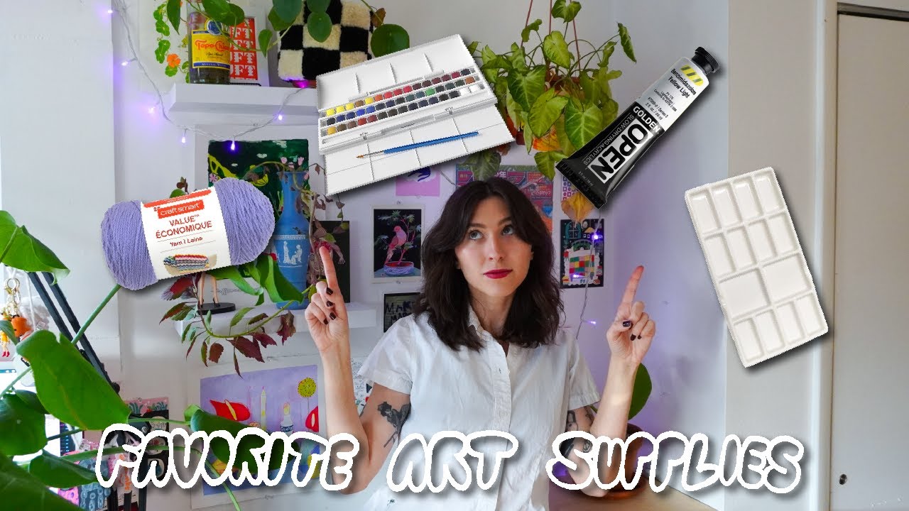 MY FAVORITE ART SUPPLIES ☆彡