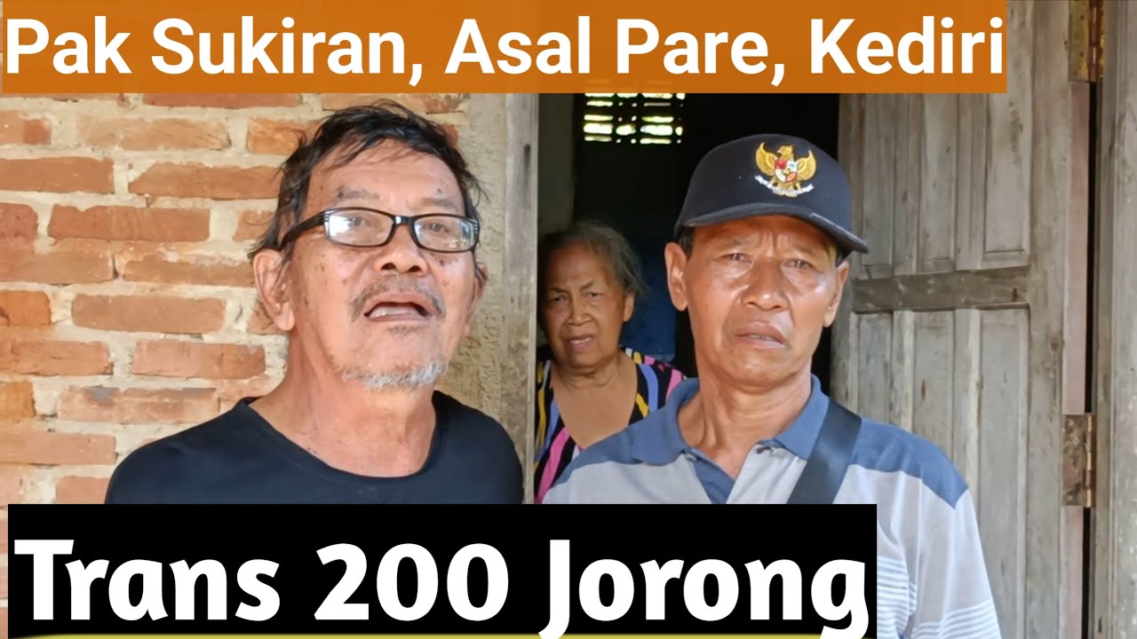 Silaturahmi Dg Pak Sukiran Transmigran Asal Pare Kediri Di Trans 200 Jorong, Tanah Laut, Kalsel.