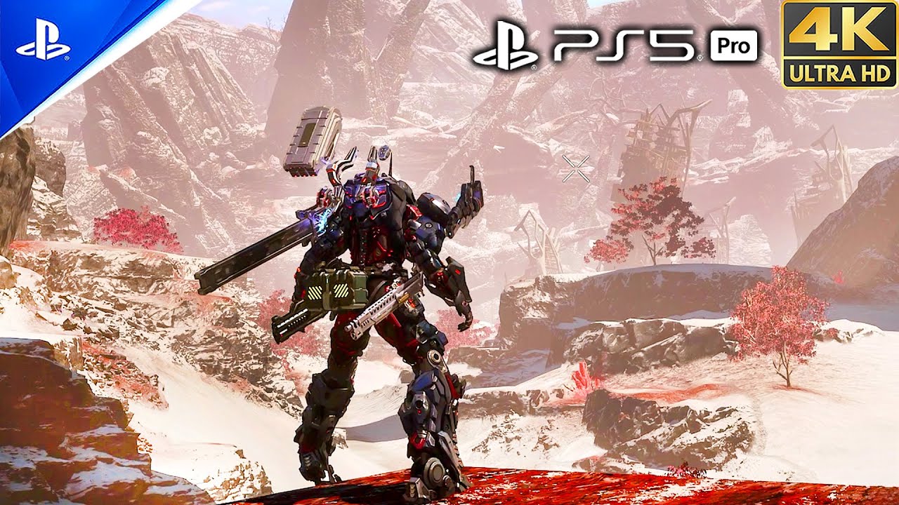 Daemon X Machina Titanic Scion - PS5 Pro 4K 60FPS Gameplay