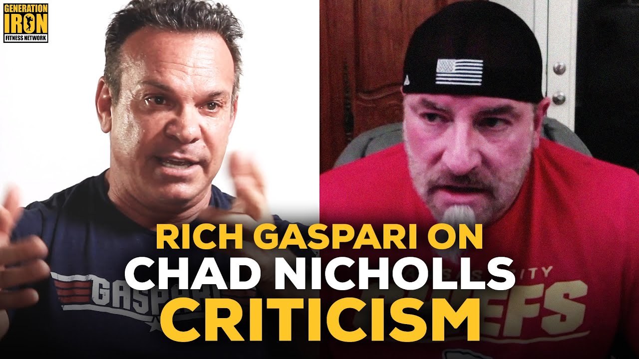 Rich Gaspari Answers: Are Chad Nicholls & Other Gurus Responsible For Bodybuilders' Health?
